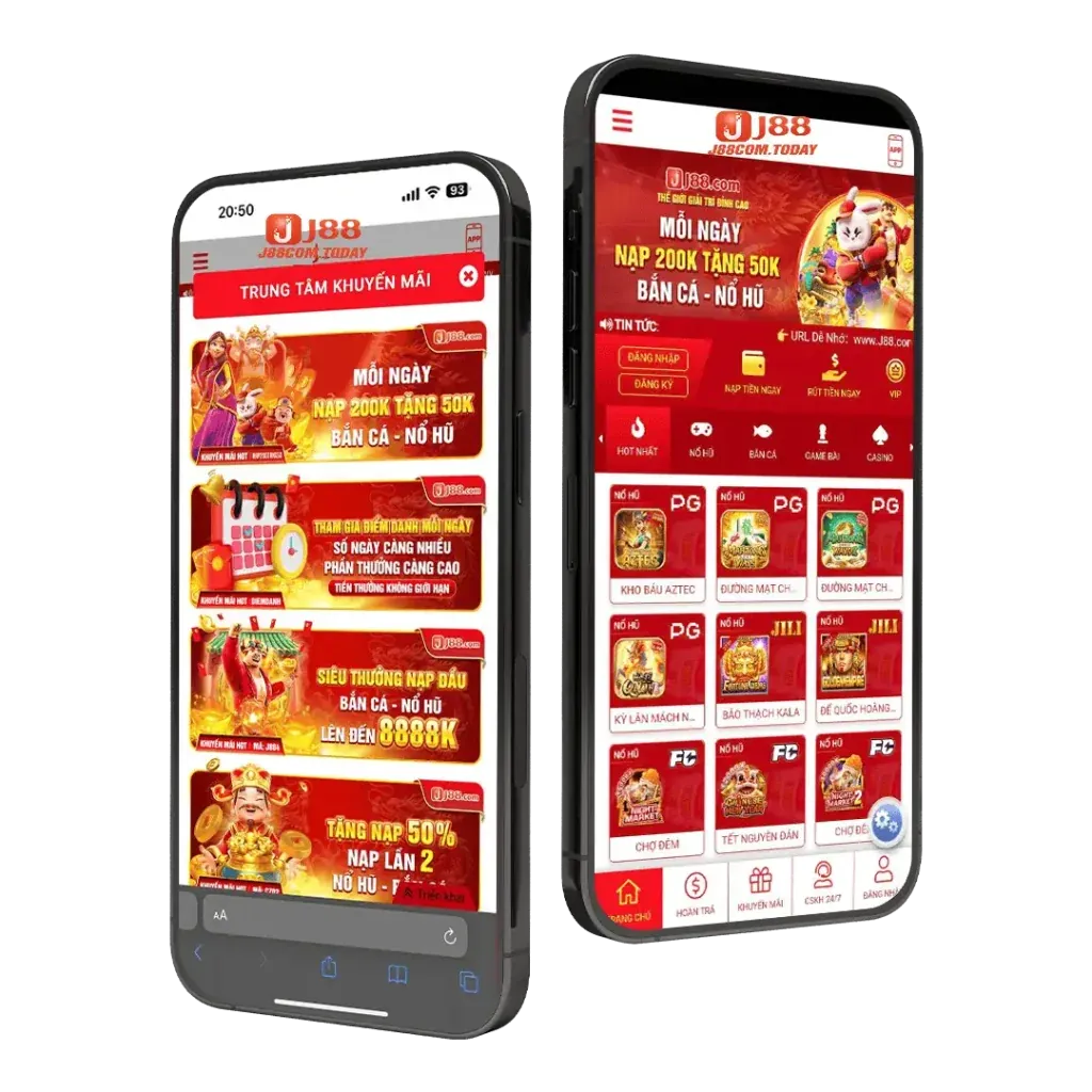 Giao diện đa dạng trò chơi trên ứng dụng 88aa Nổ Hũ